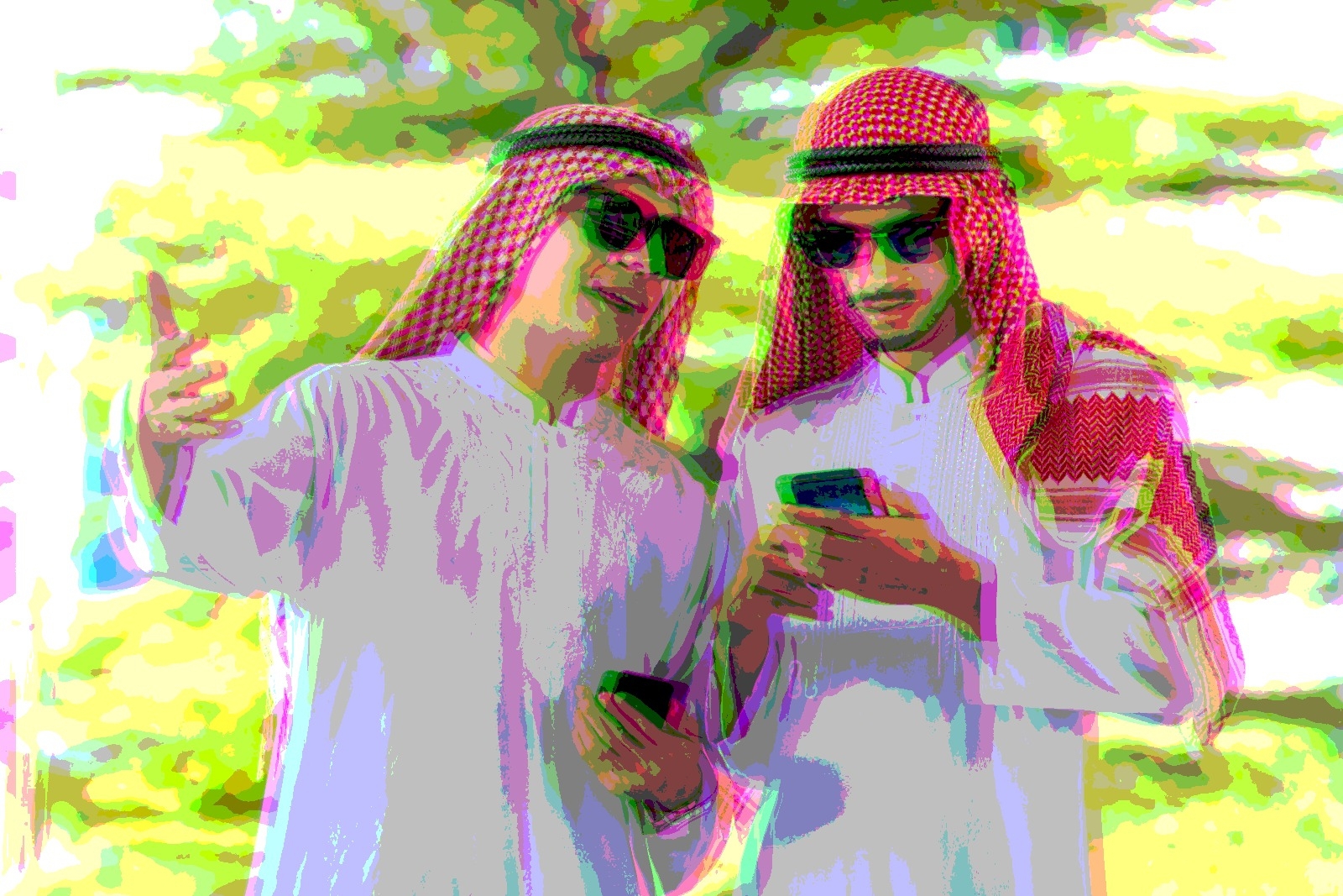 Arap Kadınlara Sanal Kafes: Absher App